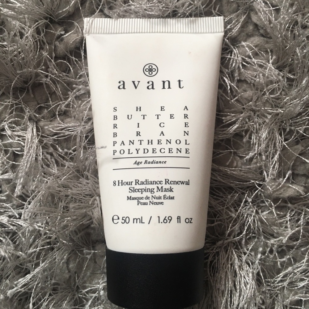 Avant shea butter rice bran age radiance sleeping